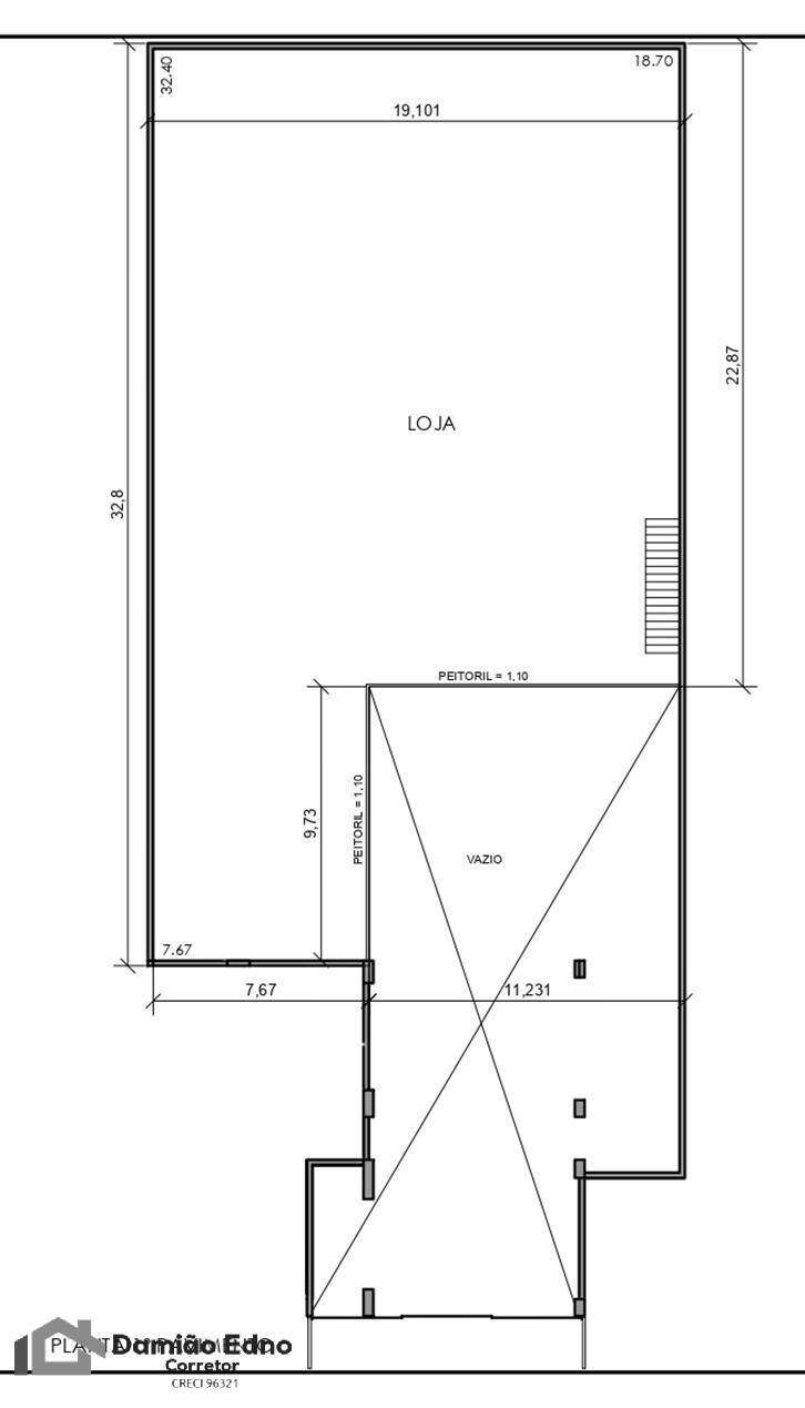 Loja-Salão, 1328 m² - Foto 3