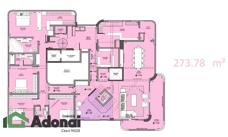 Apartamento, 4 quartos, 642 m² - Foto 12
